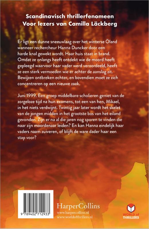 Het donkere woud / De Eilandmoorden / 3 achterkant