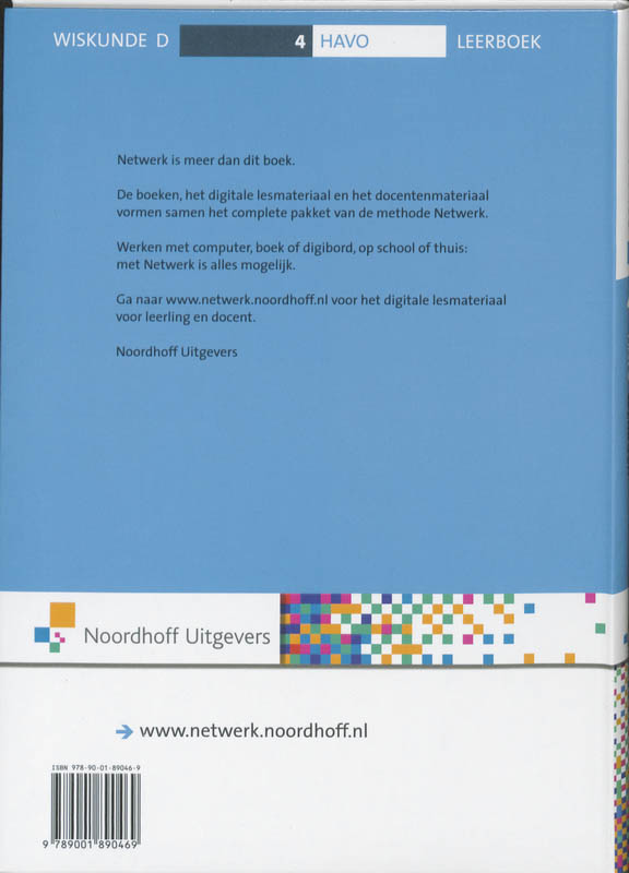 Netwerk / 4 havo / deel wiskunde D achterkant