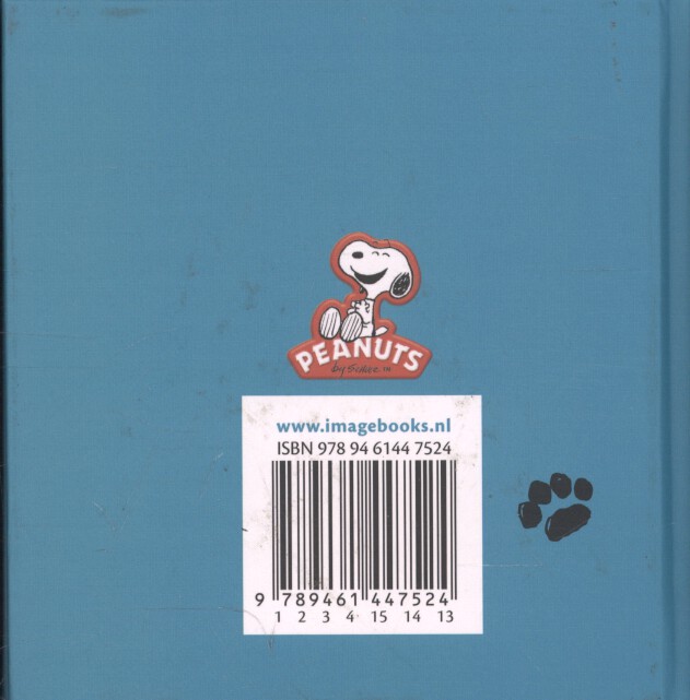 Snoopy - Veel is overbodig, maar vrienden heb je nodig! achterkant