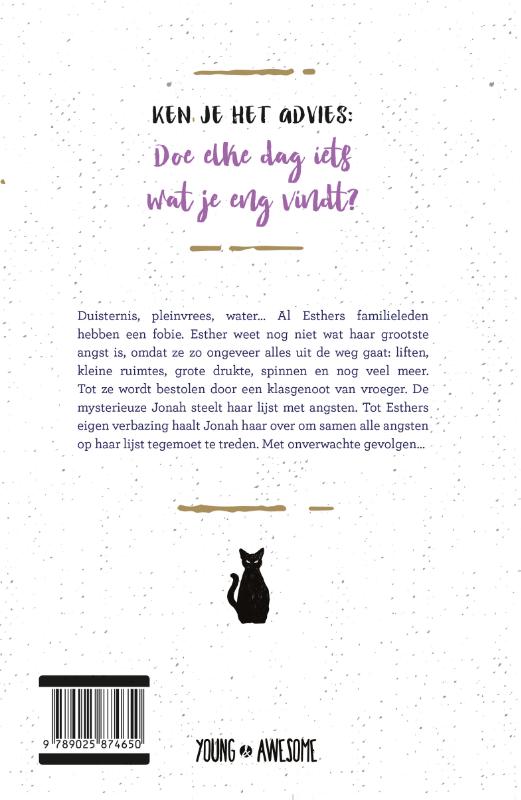 Een bijna definitieve lijst van nachtmerries achterkant