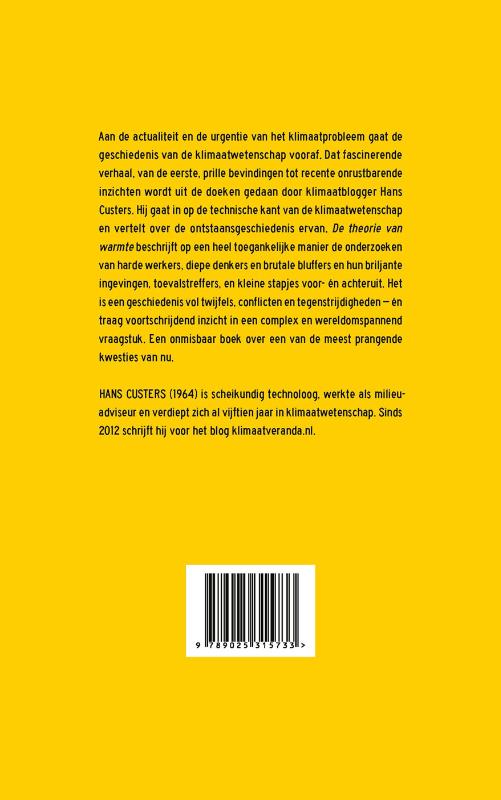 De theorie van warmte achterkant