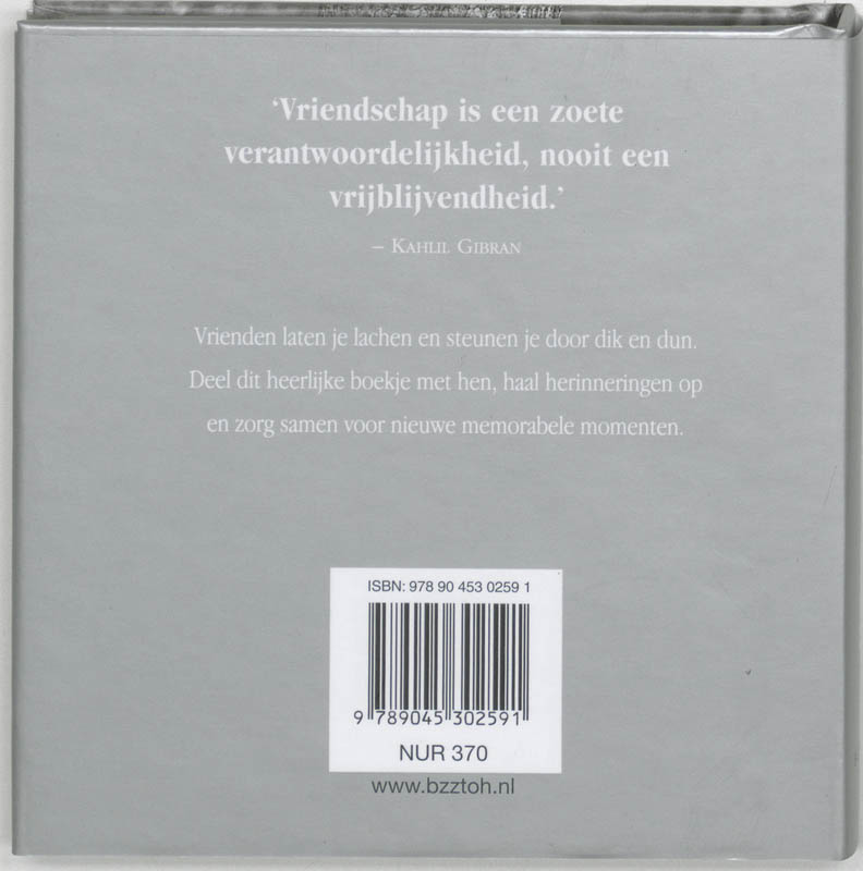 Vrienden voor het leven / Hulton Getty Fotoboekjes achterkant