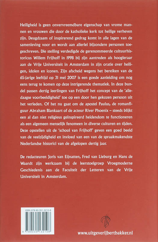 Heiligen Of Helden achterkant