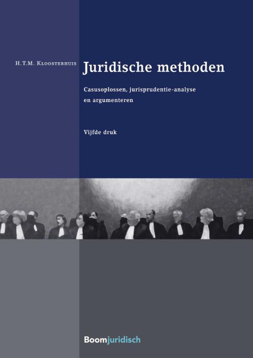 Juridische methoden / Boom Juridische studieboeken