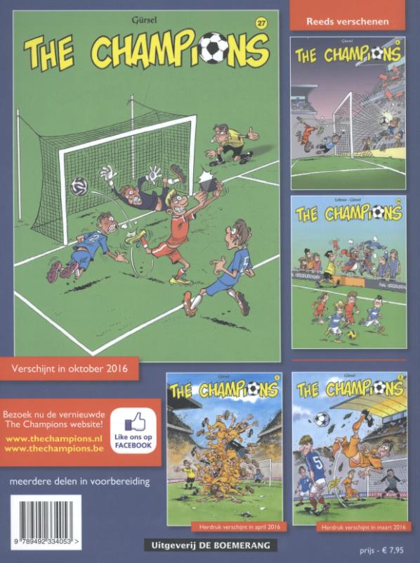 The Champions / The Champions / 7 achterkant