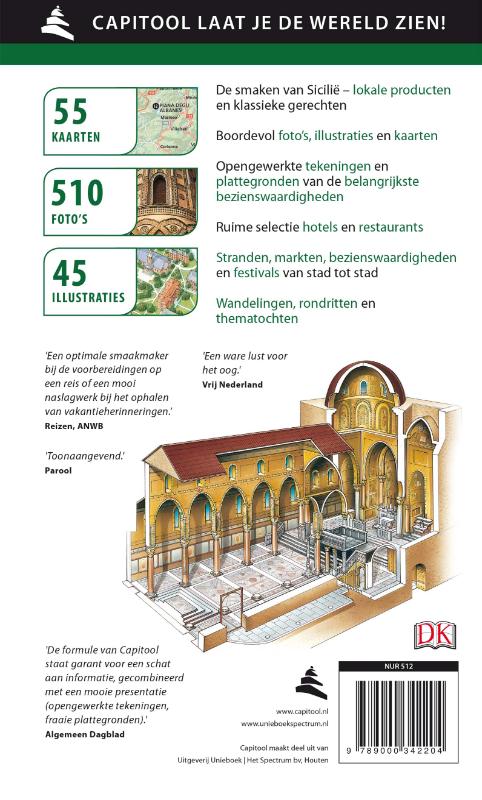 Sicilië / Capitool reisgidsen achterkant