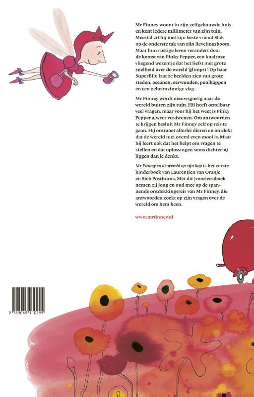 Mr. Finney en de wereld op zijn kop achterkant