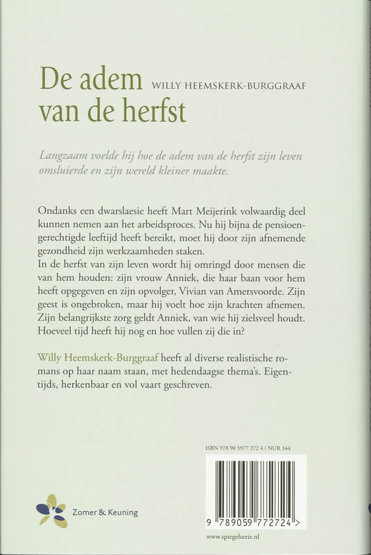 De Adem Van De Herfst achterkant