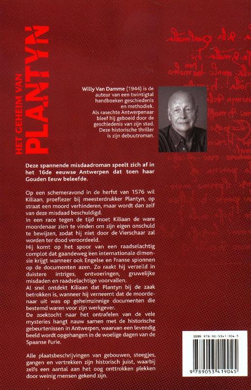 Het geheim van Plantyn achterkant
