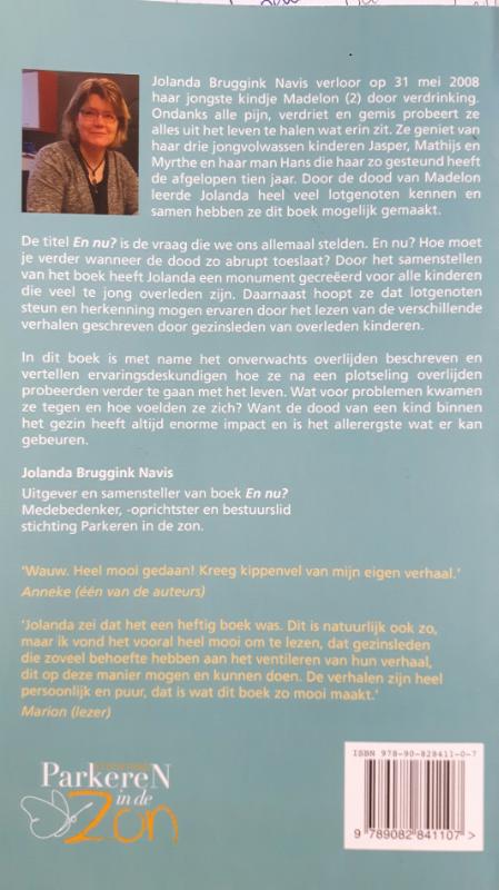 En nu? achterkant