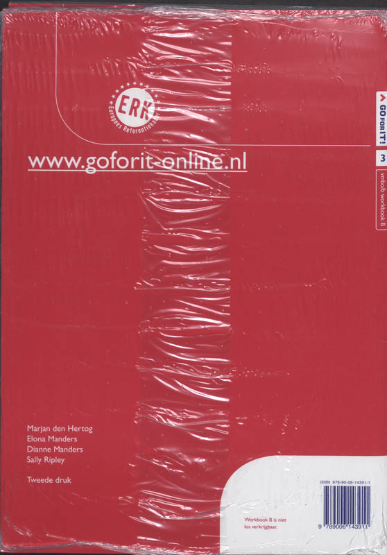 Go for it! 3 VMBO/B Workbook A+B achterkant
