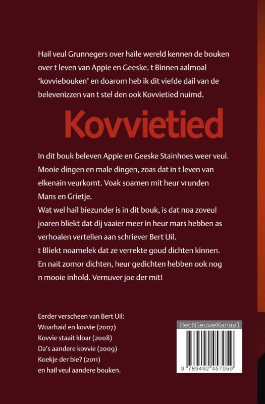 Kovvietied achterkant