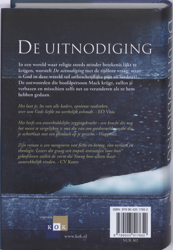De Uitnodiging achterkant