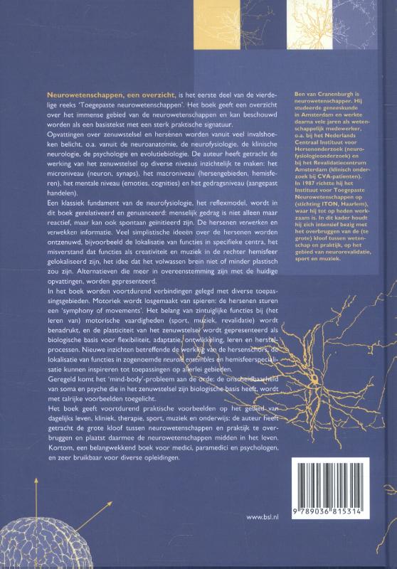 Neurowetenschappen / Toegepaste neurowetenschappen / 1 achterkant