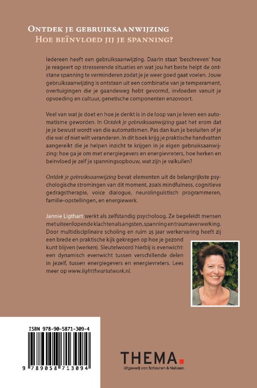 Ontdek je gebruiksaanwijzing achterkant