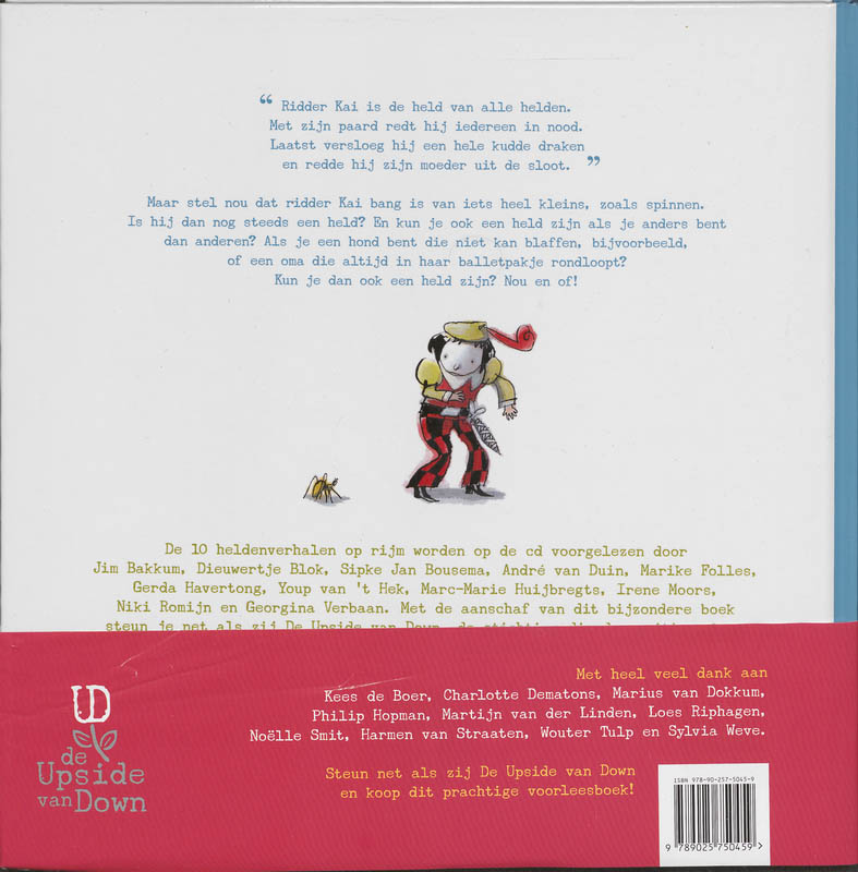 De held van alle helden achterkant