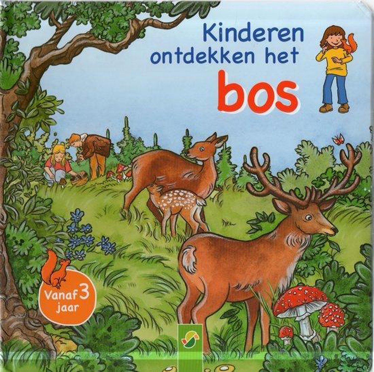 Kinderen ontdekken het bos