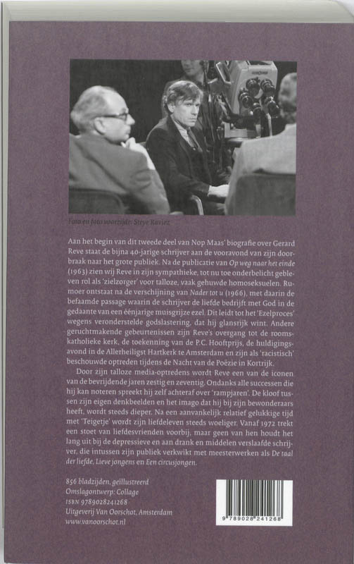 Gerard Reve Deel 2: De rampjaren(1962-1975) achterkant