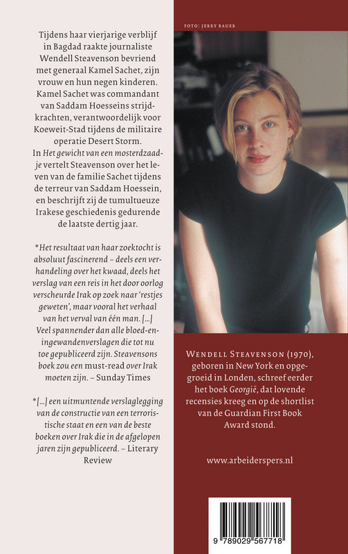 Het Gewicht Van Een Mosterdzaadje achterkant