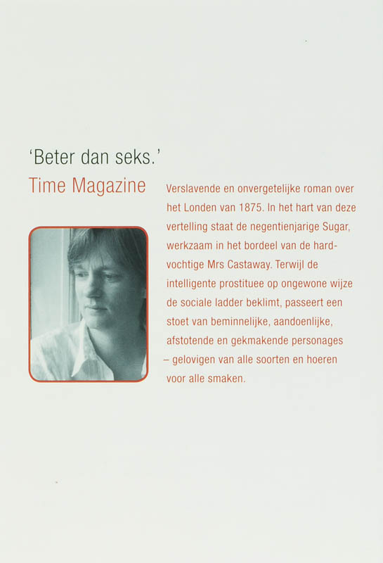 Lelieblank, scharlakenrood achterkant