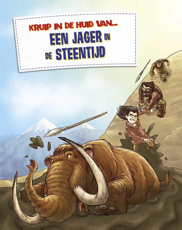 Een jager in de steentijd