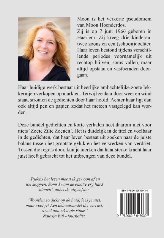 Zoete zilte zoenen achterkant