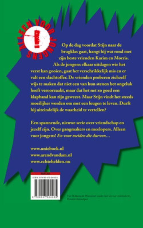 Echte Helden Zwijgen Niet achterkant