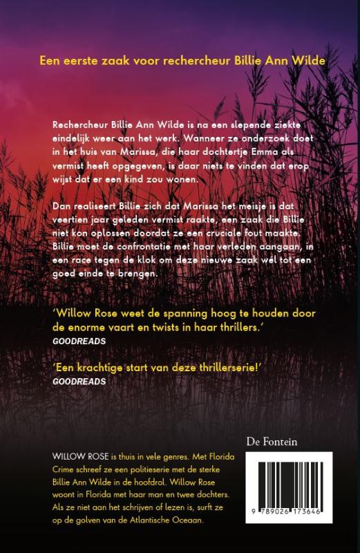 Verdwenen / Florida Crime / 1 achterkant