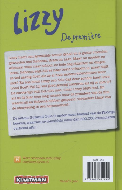 De premiere / Lizzy achterkant