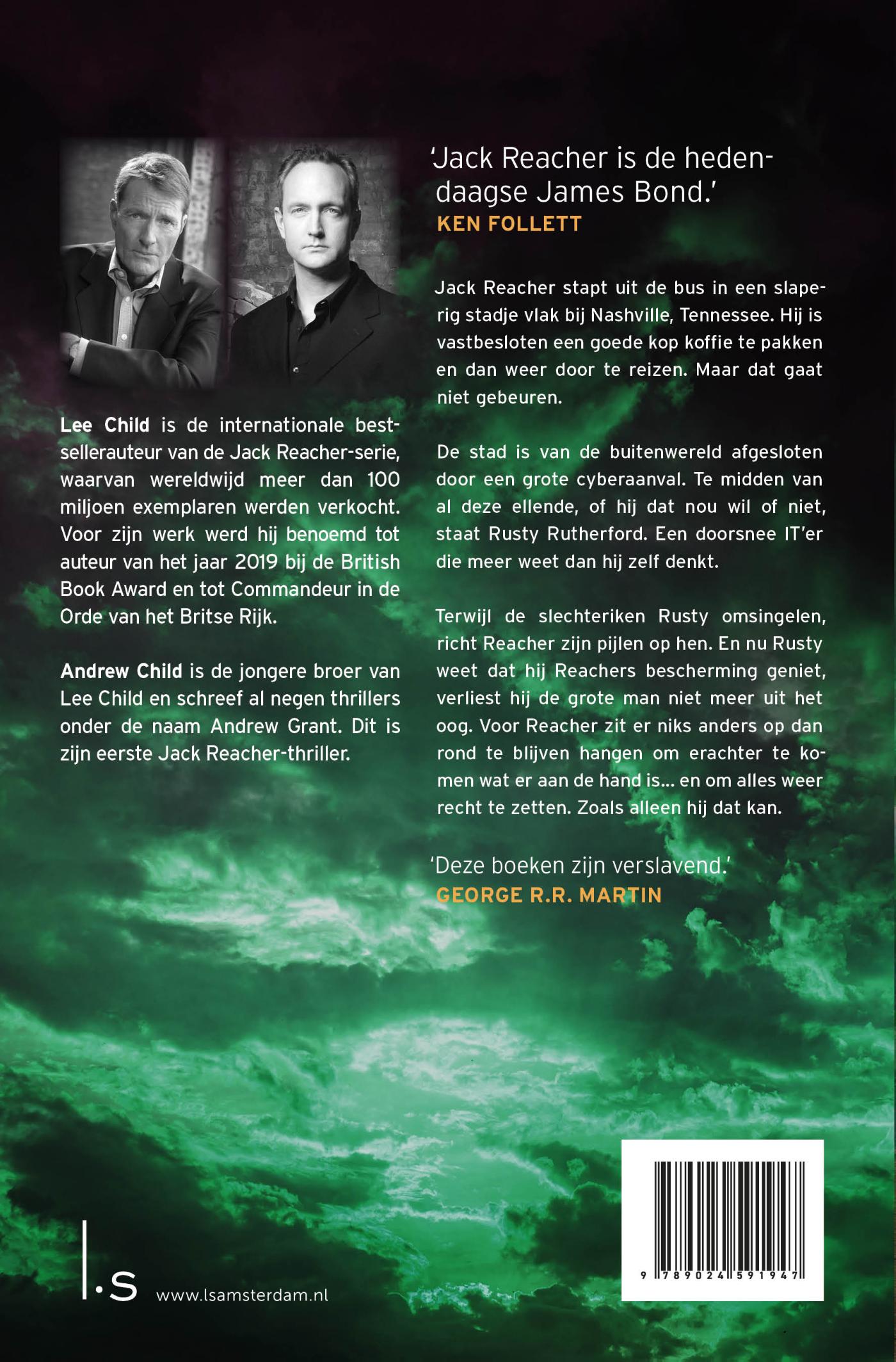De wachtpost / Jack Reacher / 25 achterkant