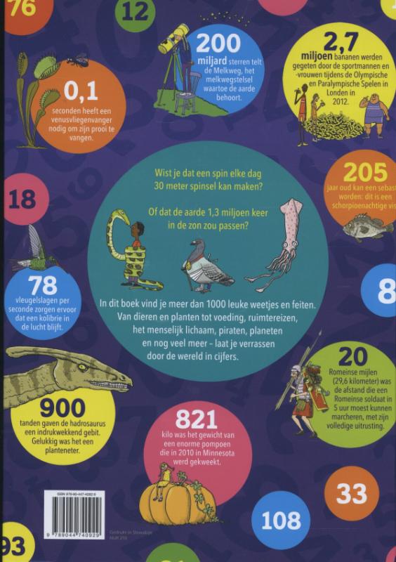 De wereld in cijfers achterkant