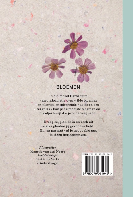 Pocketherbarium achterkant