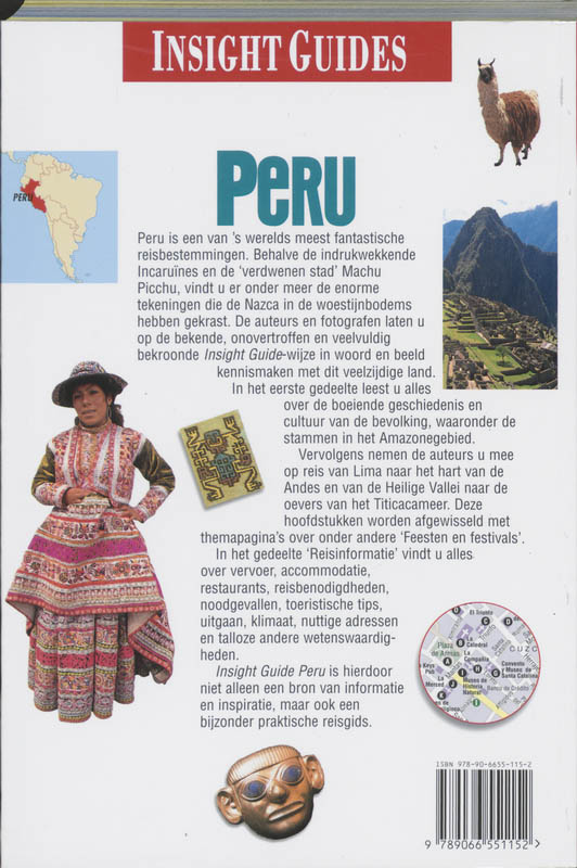 Peru / Nederlandse editie / Insight guides achterkant