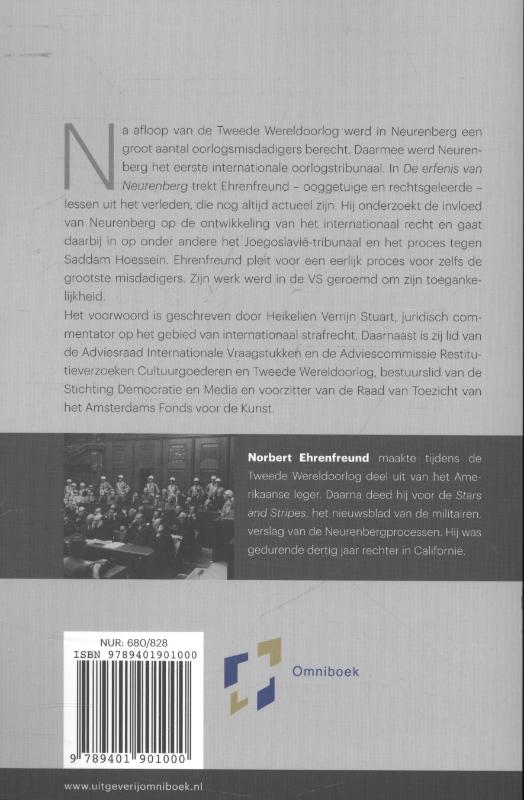 De erfenis van Neurenberg achterkant