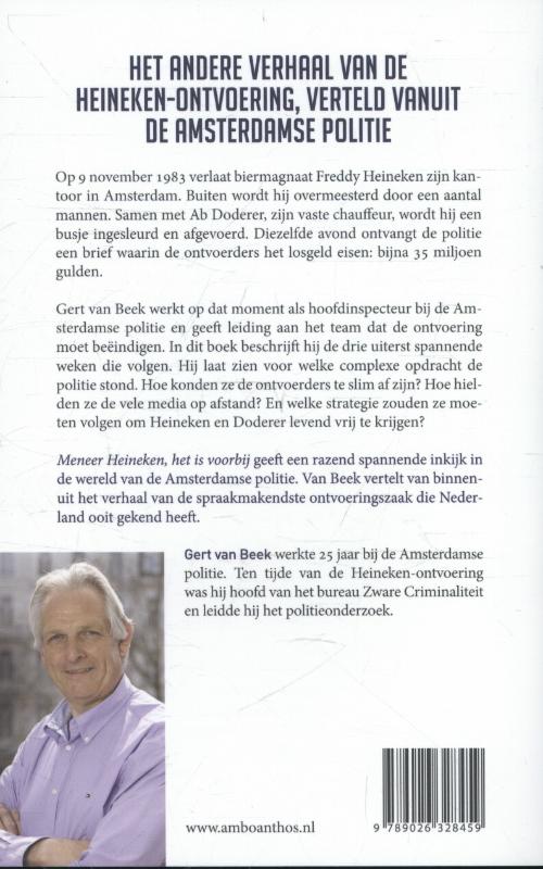 Meneer Heineken, het is voorbij achterkant
