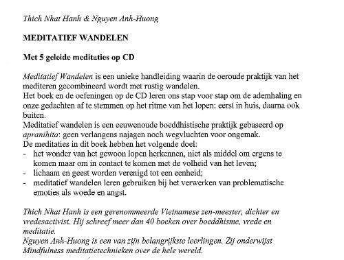 Meditatief wandelen achterkant