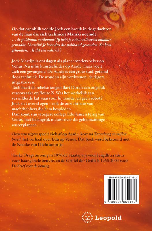 Ogen van tijgers achterkant