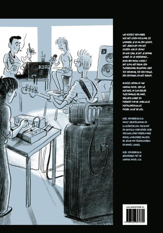 Hoe noemen we de band achterkant