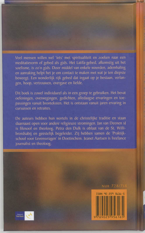 Oefenen in leven achterkant