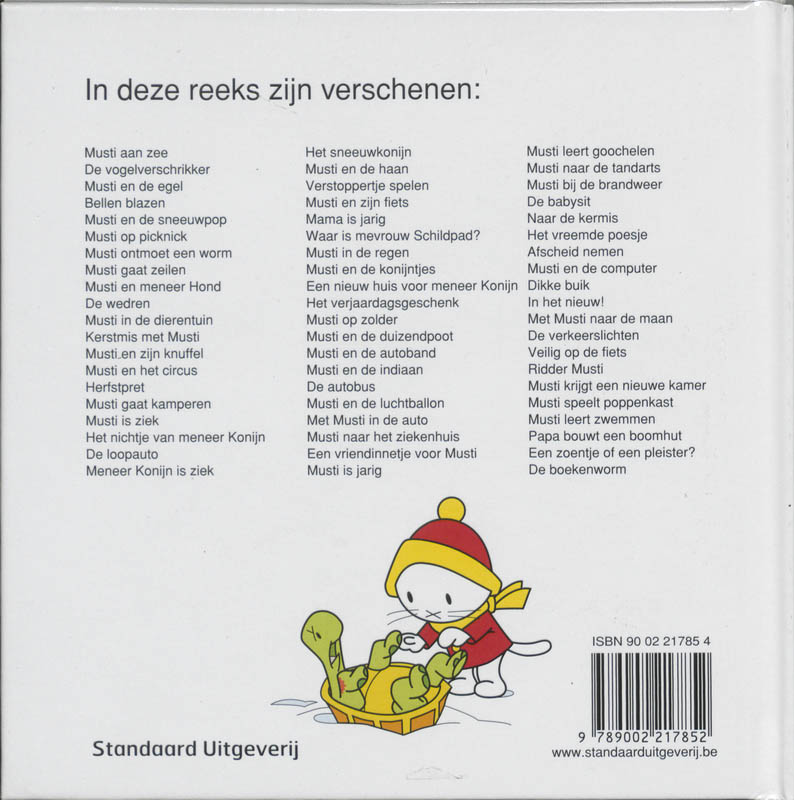 Een zoentje of een pleister? / Musti achterkant