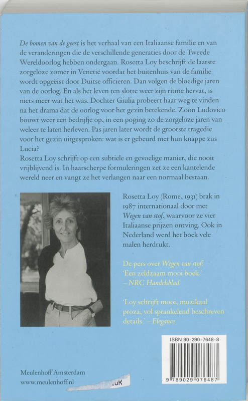 De Bomen Van De Geest achterkant