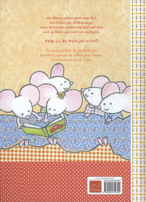 Tien kleine muisjes  -   Slapen! achterkant