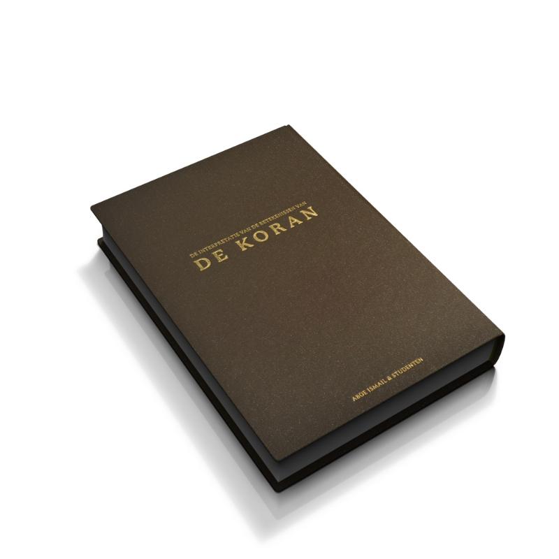 De interpretatie van de betekenissen van de Koran achterkant