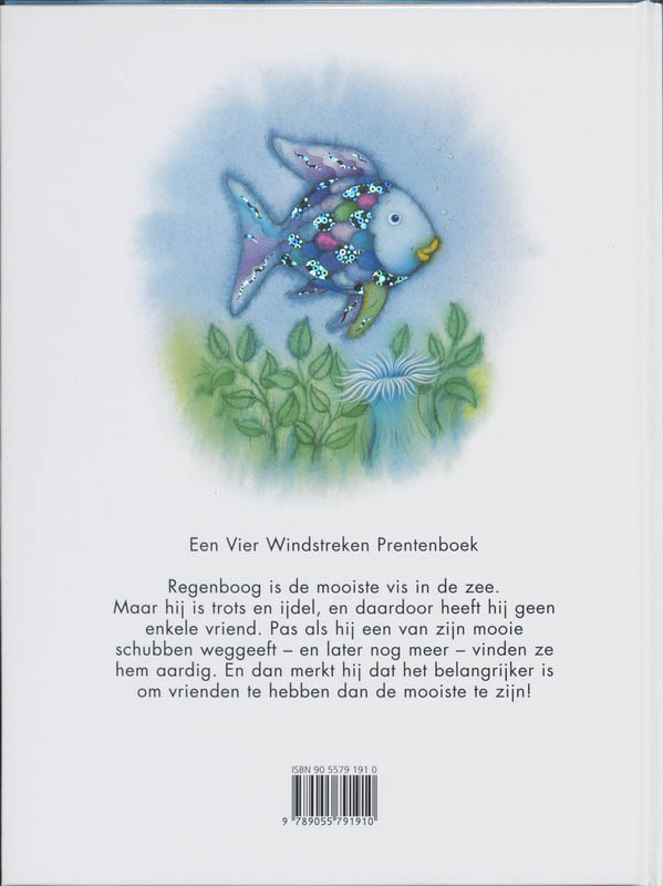 De mooiste vis van de zee achterkant