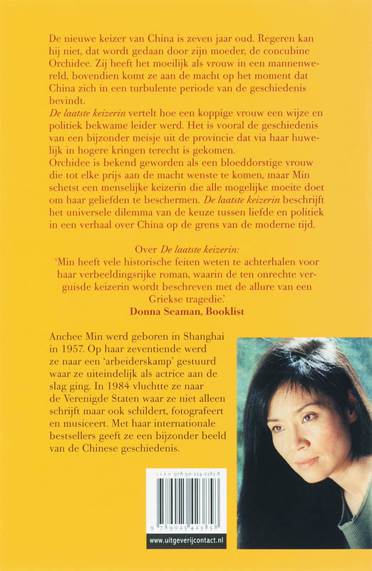 De Laatste Keizerin achterkant