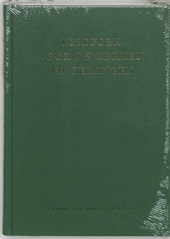 Liedboek voor de kerken de 491 Gezangen Stevig kunstleer groen