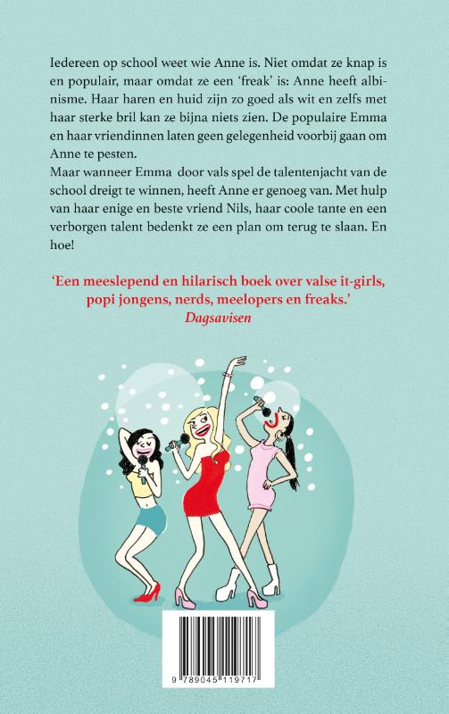 Anne en de strijd tegen de monstermeiden achterkant