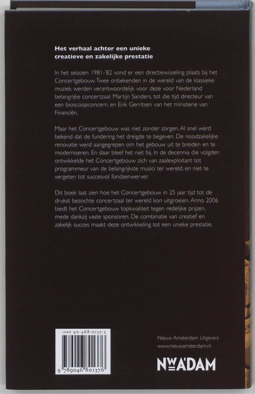 De metamorfose van het Concertgebouw achterkant