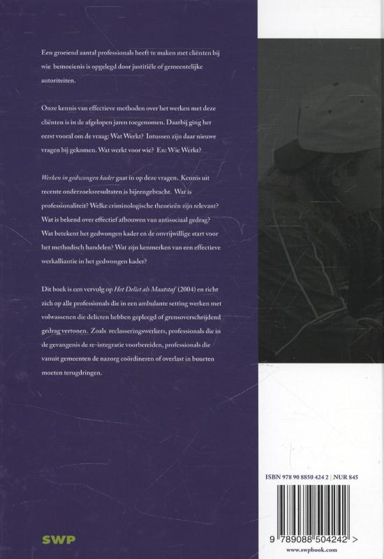 Werken in gedwongen kader achterkant