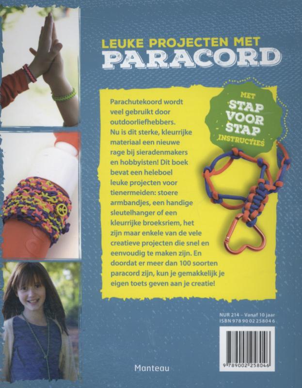 Leuke projecten met paracord achterkant